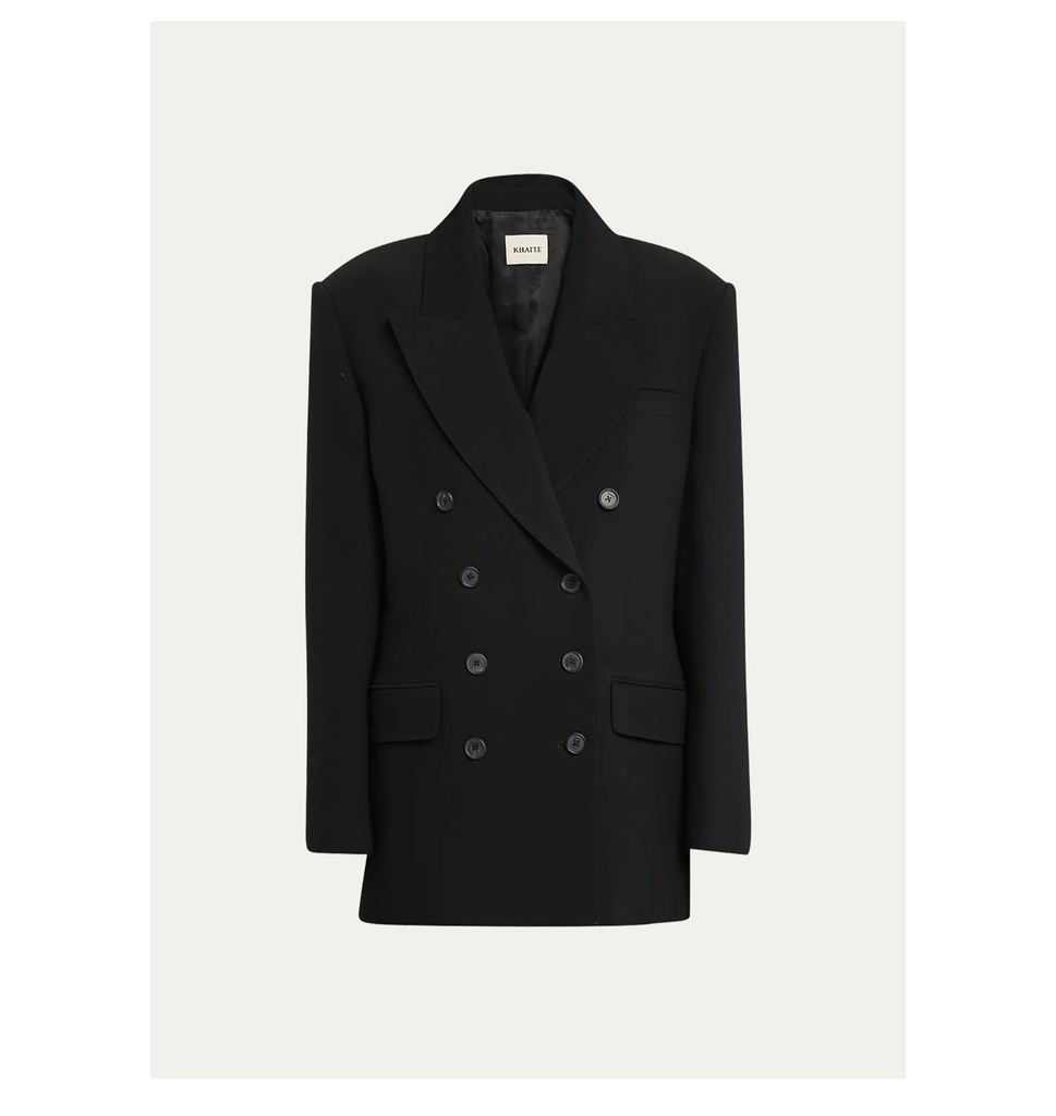 K H A I T I E blazer in black Medium