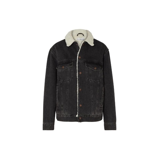 B A L E N C I A G A jacket fur inside size 38
