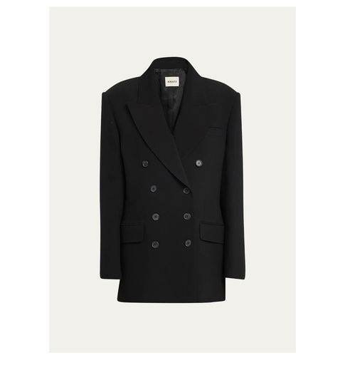 K H A I T I E blazer in black Medium